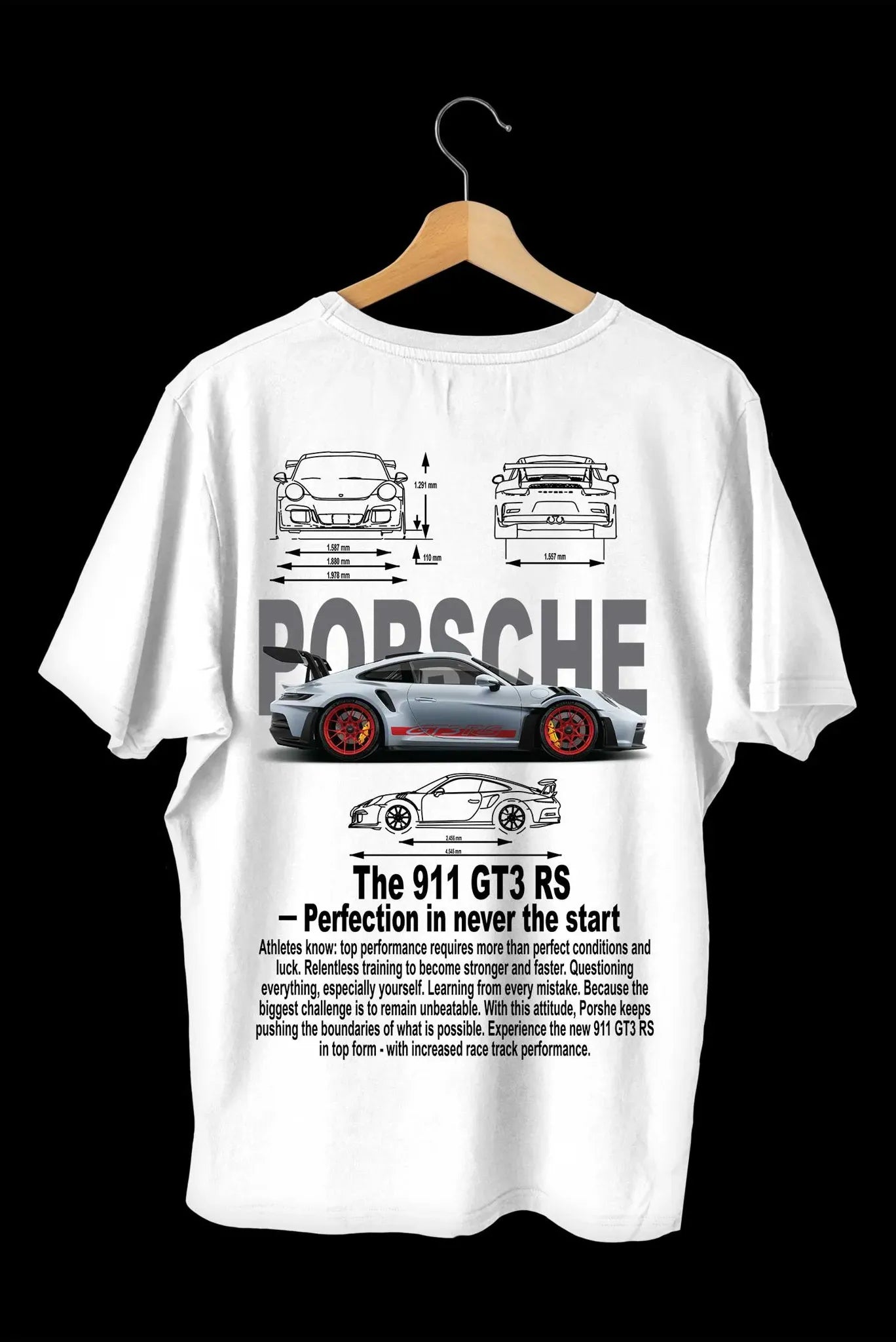 PORCHE GT3RS MANGA CORTA
