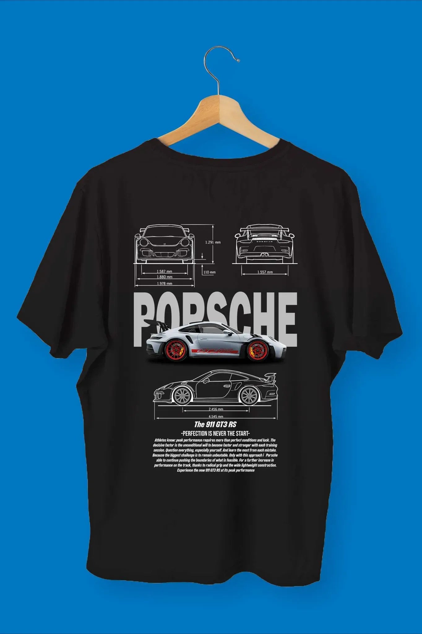 PORCHE GT3RS MANGA CORTA