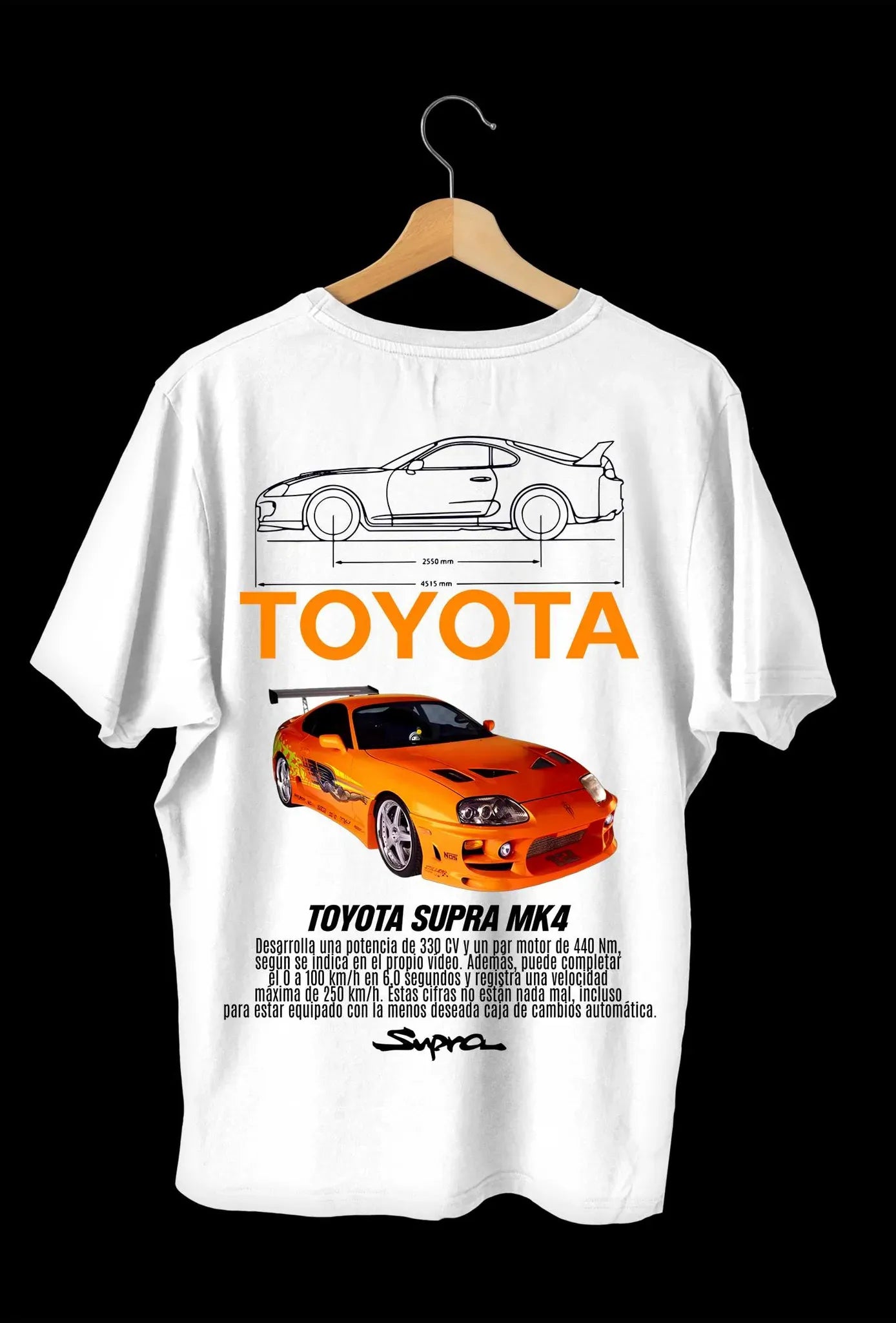TOYOTA SUPRA MANGA CORTA