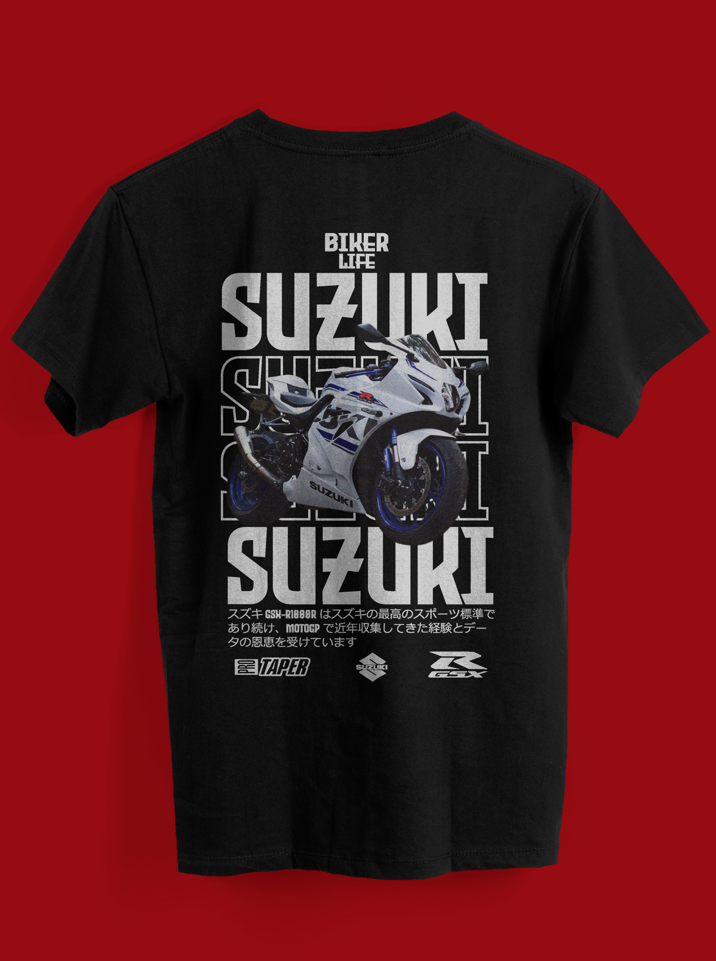Moto Suzuki GSX-R1000R Blanca